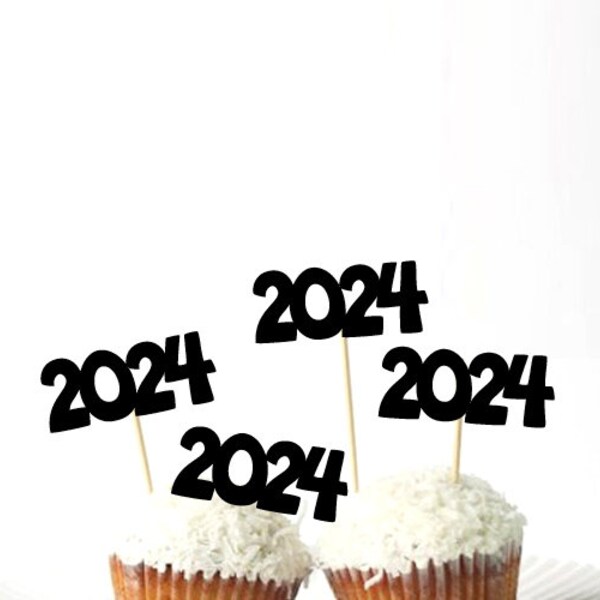 2024 Cupcake Topper Etsy
