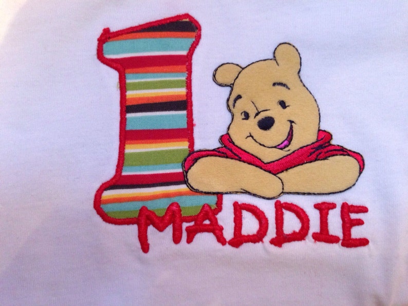 Birthday Theme Shirt Winnie the Pooh | Etsy