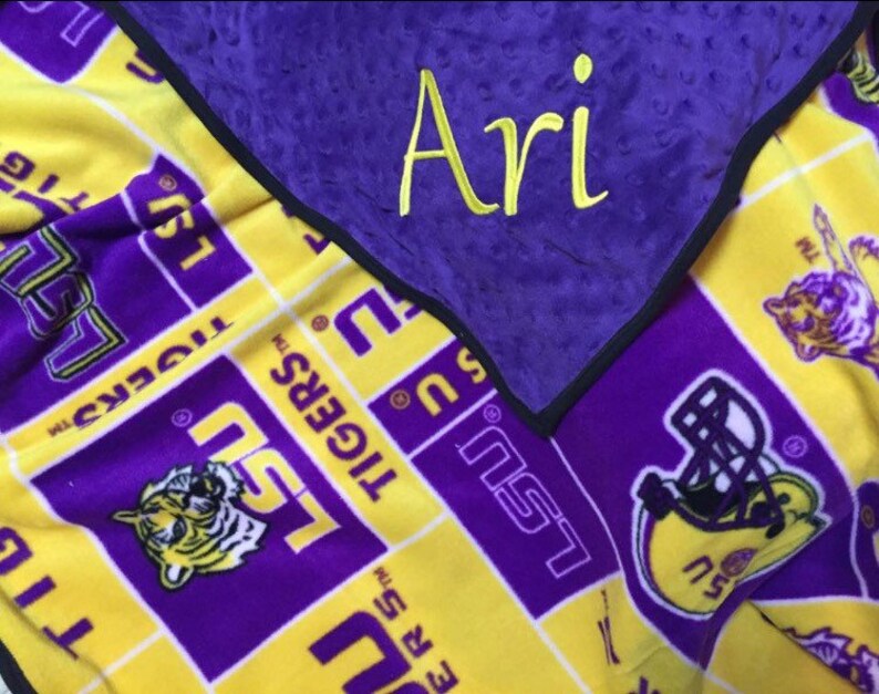 Personalized Baby Steelers Fleece Print Blanket in black ...