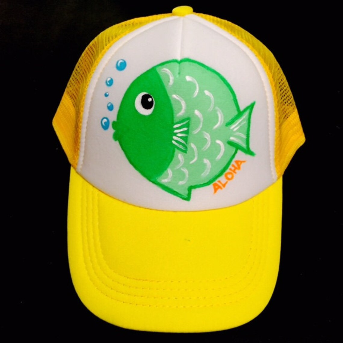 Puffer Fish Keiki Trucker Hat Etsy