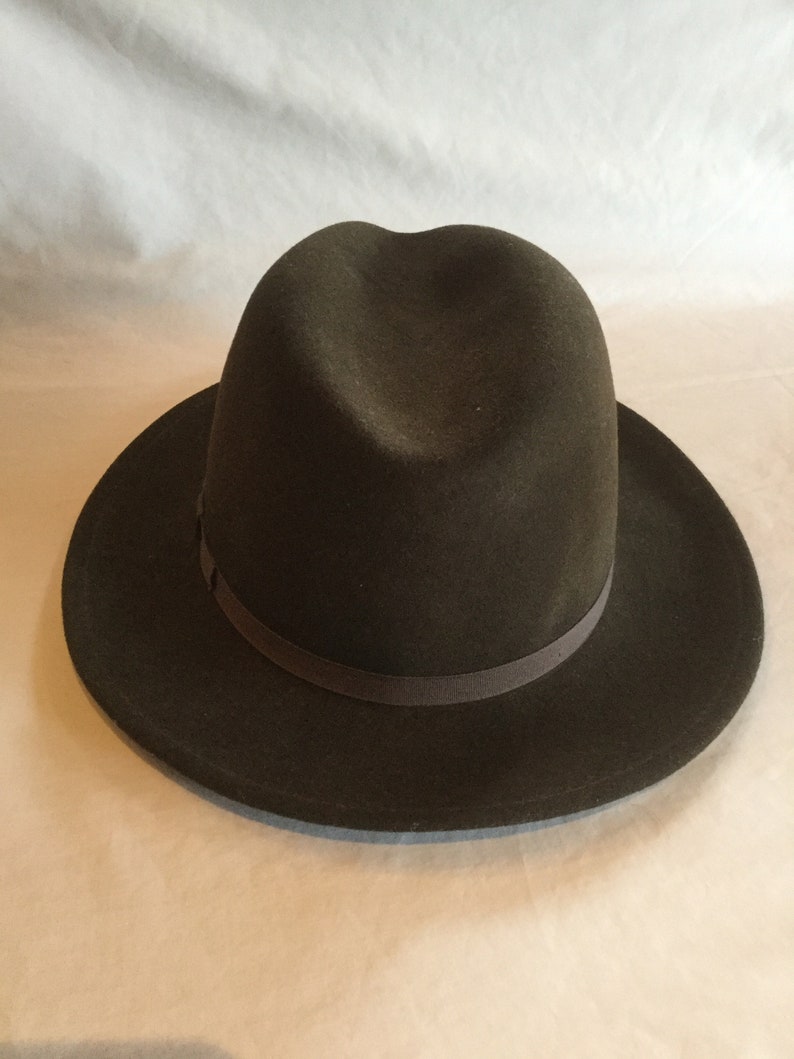 Beautiful Wilton Dark Brown Country Gentleman Wool Hat - Etsy