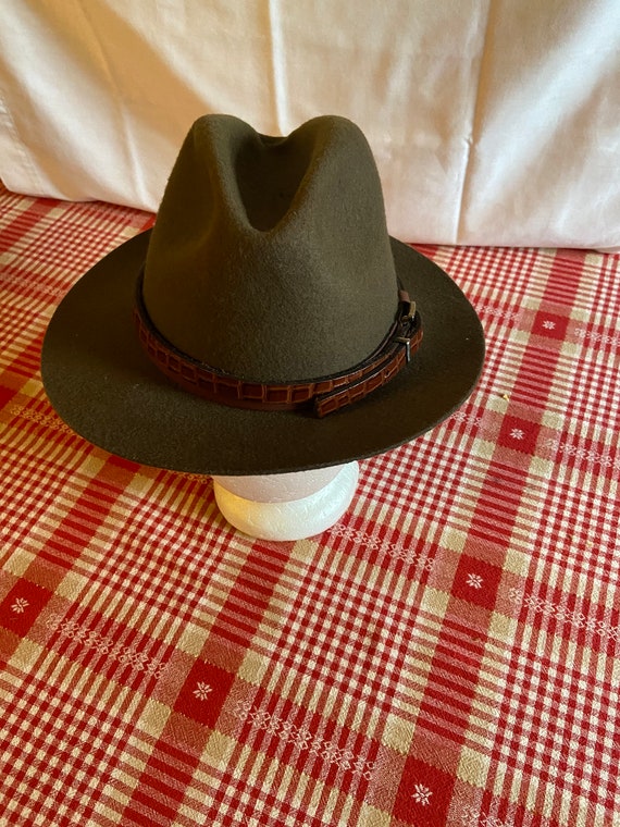 Brown Country Gentleman Genuine wool hat