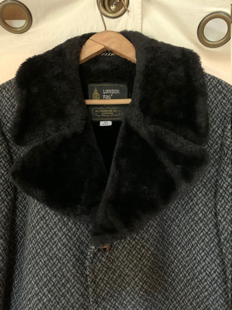 London Fog Outer Wear Heavy Coat from the 1970/'s