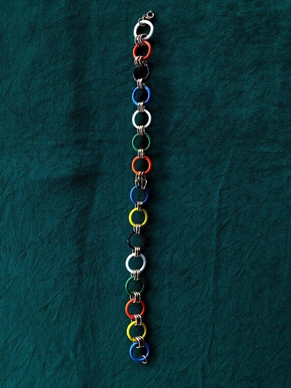 Vintage multi color cellulite choker - image 4