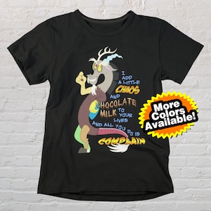 Add a little Chaos Discord MLP Short-Sleeve Unisex Heavy Cotton Tee