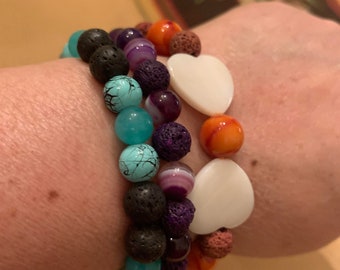 Aromatherapy Oil Diffuser Bracelets