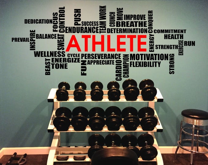 Gym Wall Decals And More By Jandicographix