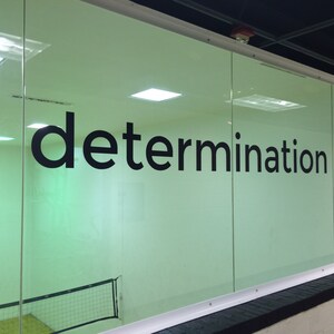 Wall Decal Motivation, Determination Wall Decal