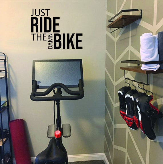 Cycling Studio Decor Home Cycling Room Ideas Home Gym Design - Etsy