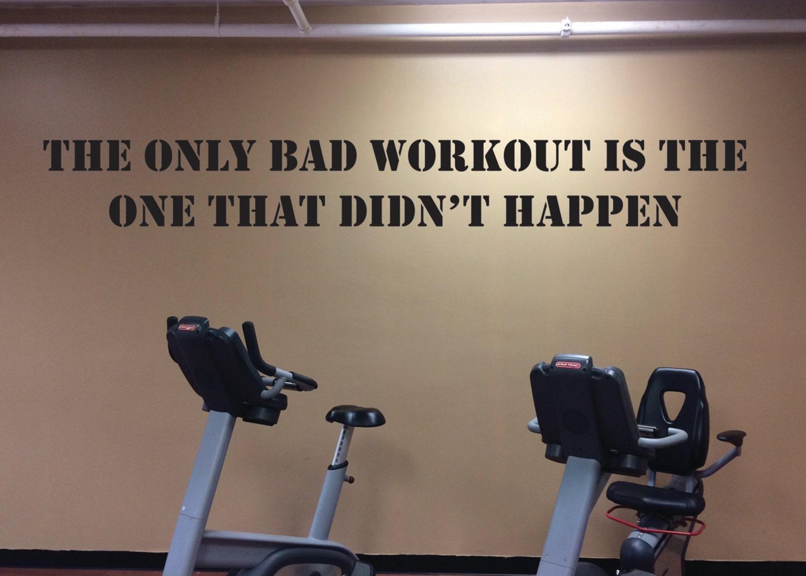 Workout Motivation Accessory Gym Wall Decal Home Gym Design Etsy