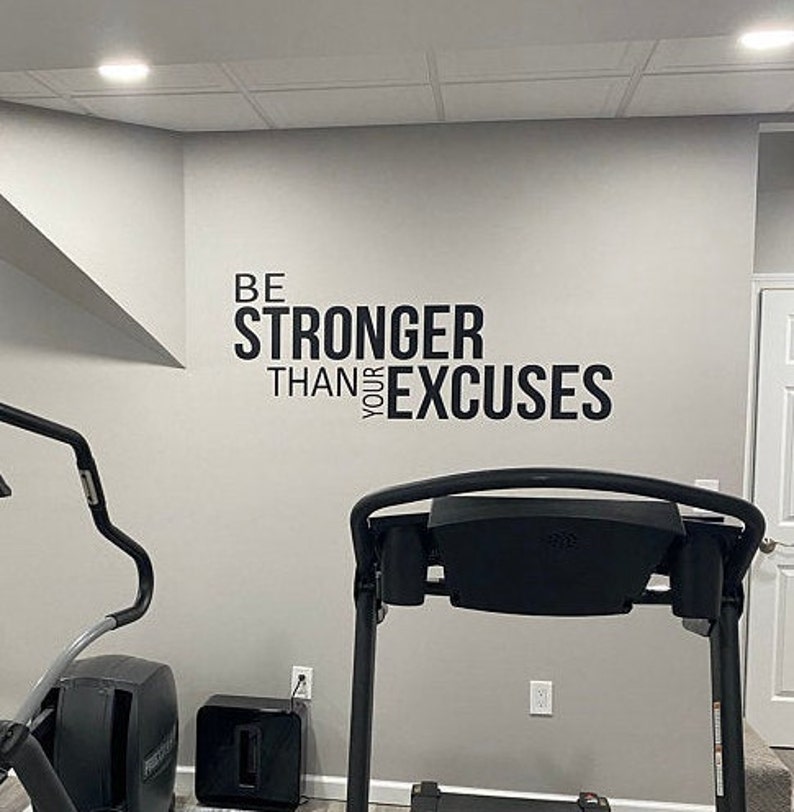 Gym Decor Ideas Gym Design Ideas Ideas for Home Gym Office Etsy UK
