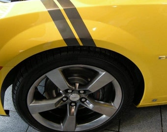 Universal Fender Hash Mark Stripes 3"x26", 2 Sets für beide Seiten, 009