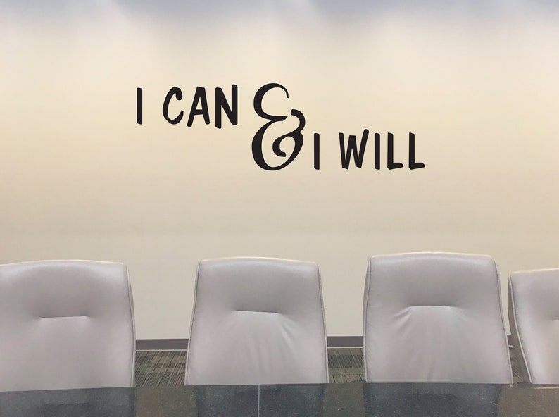 Office Design Ideas Office Sign Inspirational Quote Decal - Etsy