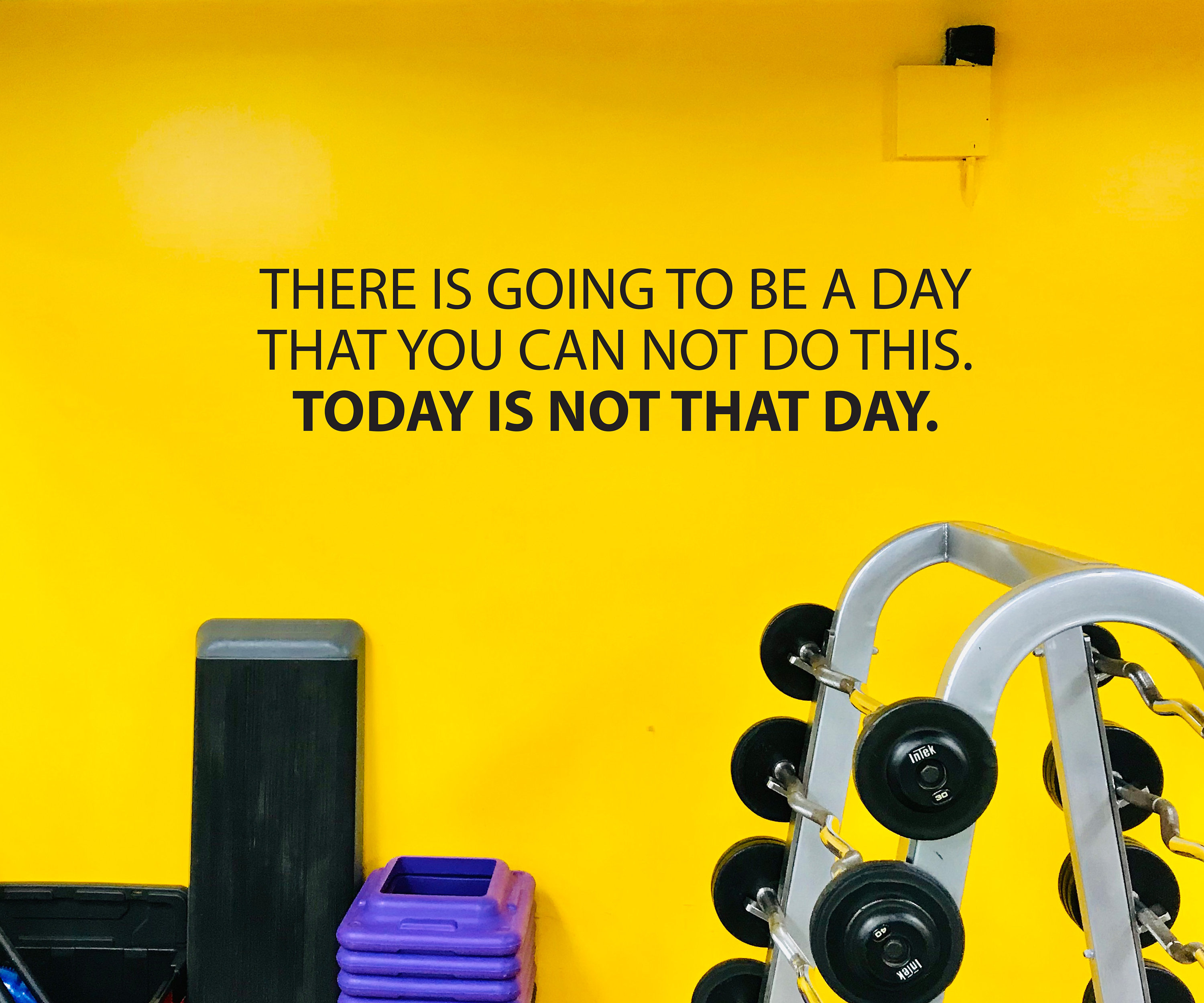 Gym Wall Decal Inspirational Quote Gym Decor Ideas Gym Design
