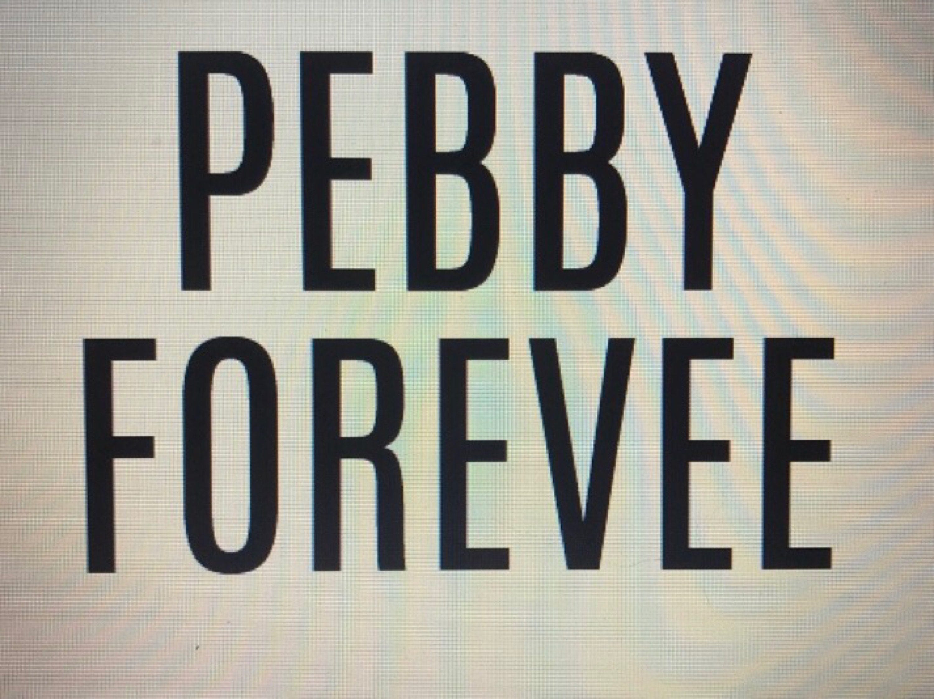 Custom Pebby Forevee Logo
