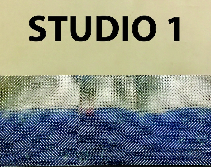 Fitness Studio Classroom Decor, Studio Sign, Gym Sign, Classroom Sign. STUDIO 1