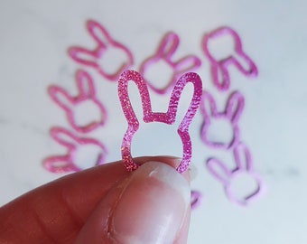 Marqueurs de point lapin : marqueurs de progression pour tricot au crochet imprimés en 3D - lot de 12