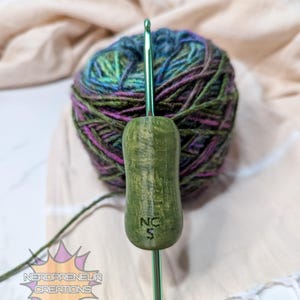 Lápiz de silicona intercambiable Squishy Grip Gemstone Collection MINI - Mango ergonómico - Mango de ganchillo imagen 8