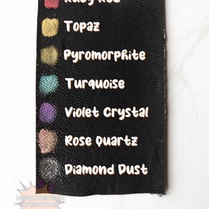 Lápiz de silicona intercambiable Squishy Grip Gemstone Collection MINI - Mango ergonómico - Mango de ganchillo imagen 5