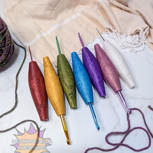 Impugnatura morbida ed elegante in silicone di alta qualità per uncinetti, ergonomica, anti-affaticamento della mano e comfort per la penna stilo. immagine 14