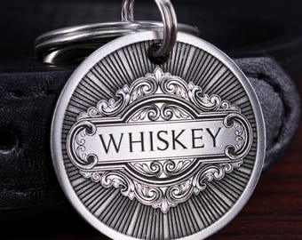 Custom Vintage Style Dog Tag, Cat Tag, Personalized Stainless Steel Pet ID Tag, Pet Collar Tag