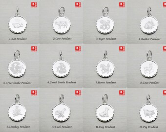 Chinese Zodiac Charm - Etsy