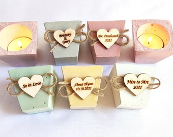 4 Gold Teacup Candle Holders Tea Party Bridal Shower Party Favors MW34115 