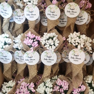 10 Magnet Bouquet Baby Shower, Favors for Guest, Wedding Favors in Bulk, Party Favor, Wedding Flower Favors, Magnet Favors, Bouquets  Flower