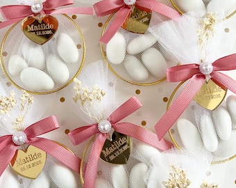 Cadeau de mariage personnalisé, dragées, tradition italienne