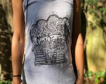 Come Together grey tank