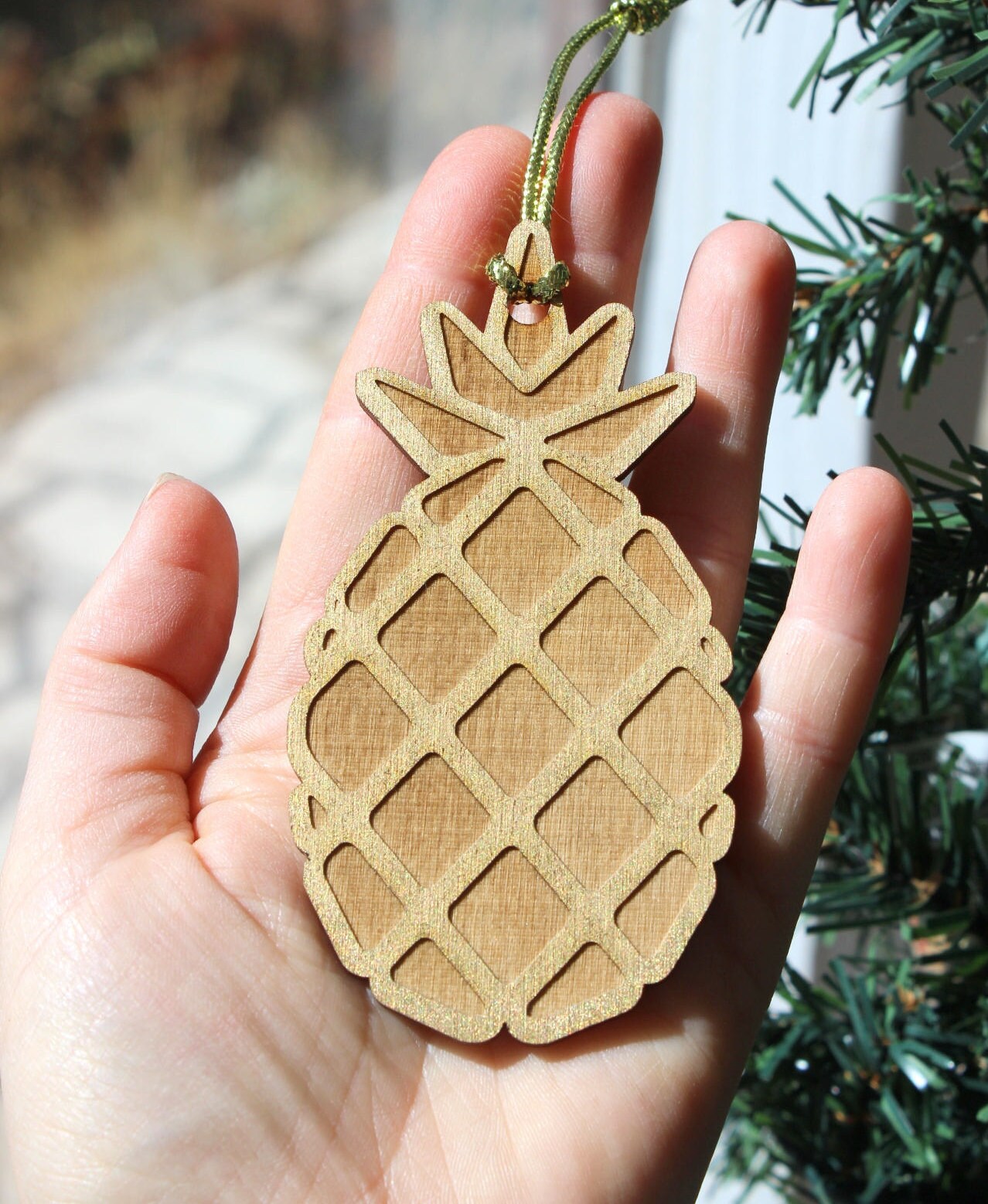 Pineapple Christmas Ornament 