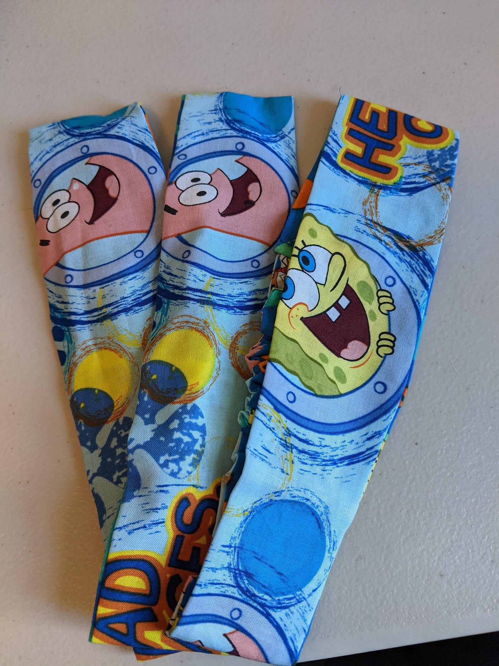 Double Sided Spongebob Headband Etsy