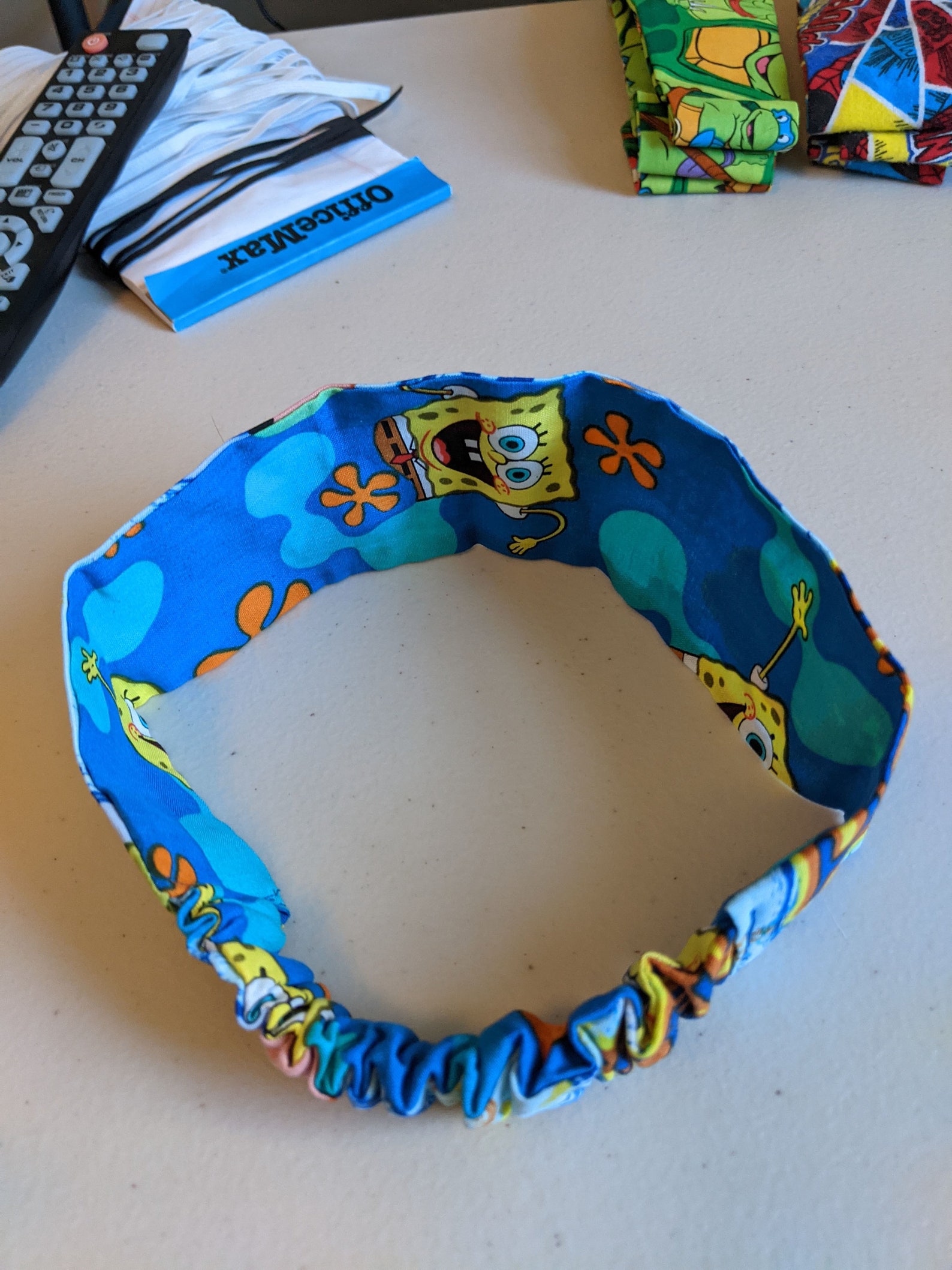 Double Sided Spongebob Headband Etsy