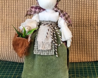 Handmade rag doll Motanka  decorative