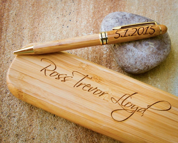 Custom Pen Set Personalized Pen Case Engraved Box Custom