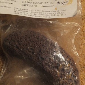 Pre Columbian Basalt Tool