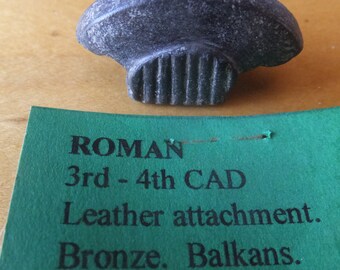 3rd Century Roman Bronze Leather Attachment