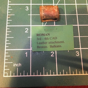 Römisches Reich Leder Gewand Bronze