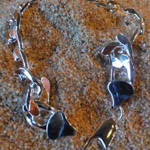 Sterling Silver Mens Thick Chain Link Bracelet