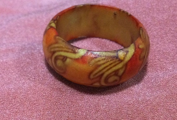 Anillos de madera de coco Etsy Espana