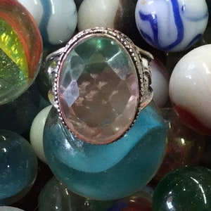 Beautiful faceted bi color tourmaline size 8 only