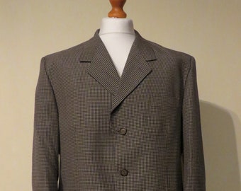 Veste vintage pour homme des années 90, style vestimentaire élégant