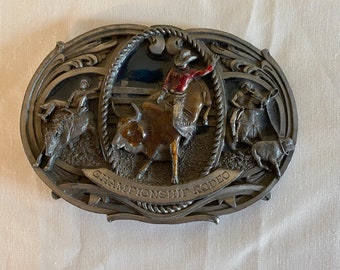 Hebilla de cinturón Champion Rodeo