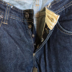 Dark blue jeans ,  men pants ,rockabilly style M