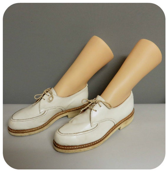 Scarpe anni 50 bianche sales