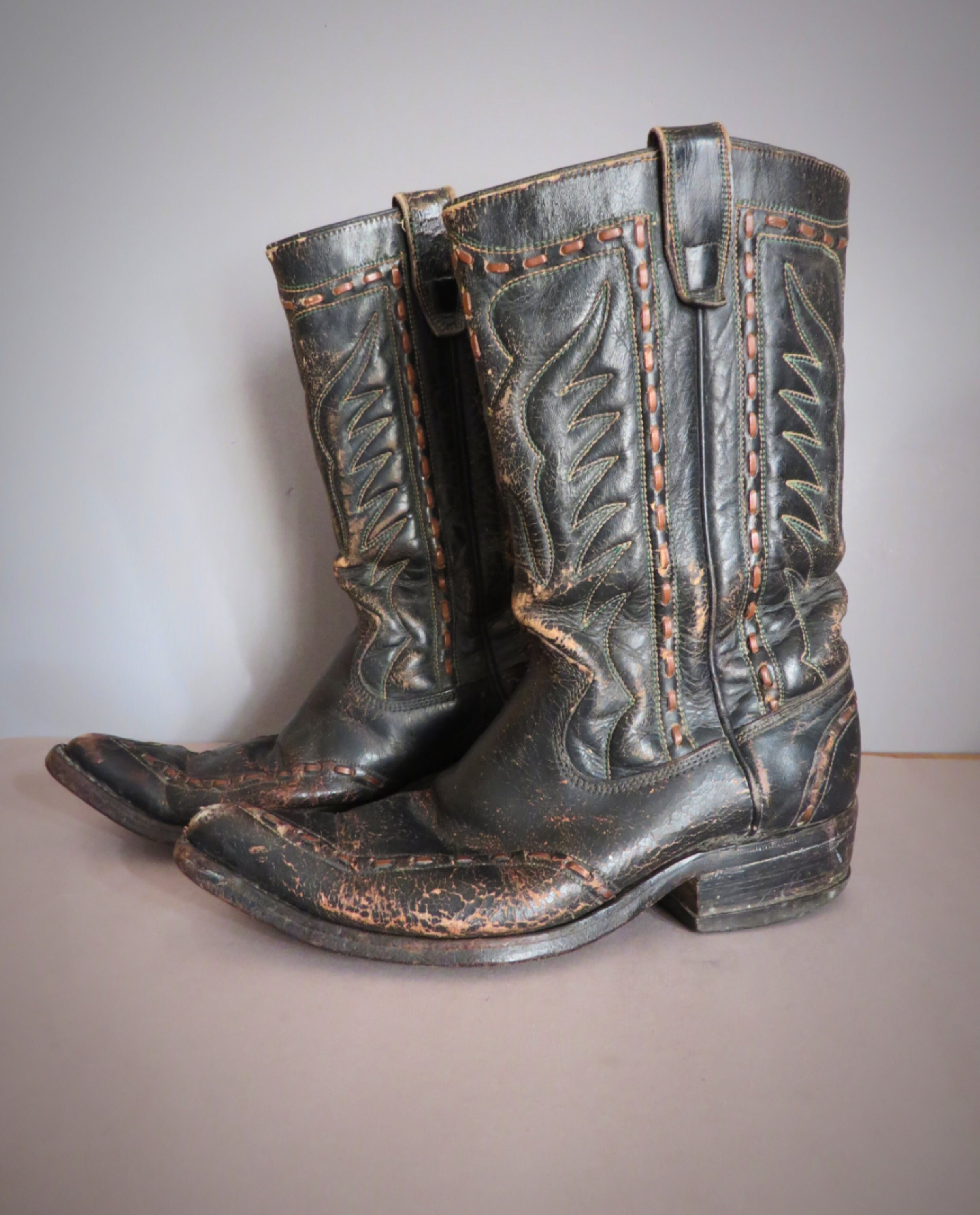 Bottes Santiags Tony Lama vintage T.39