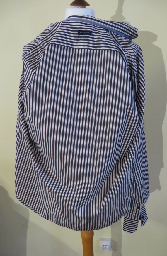 Vintage 90s Striped Men's shirt , elegant Paul Ke… - image 8