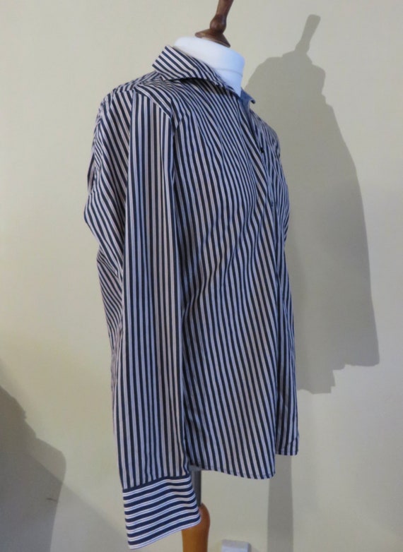 Vintage 90s Striped Men's shirt , elegant Paul Ke… - image 6
