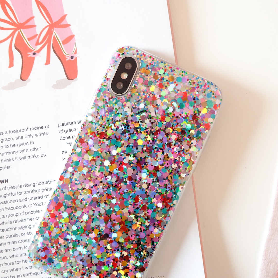 Confetti Glitter Case, iPhone 15 Pro Max Case, iPhone 15 Pro Case