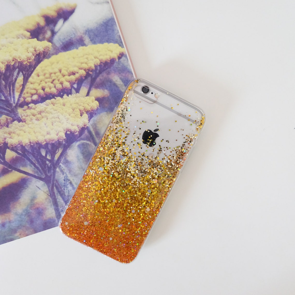 Sunflower Glitter Case Iphone 13 Pro Max Case Iphone 13 Etsy